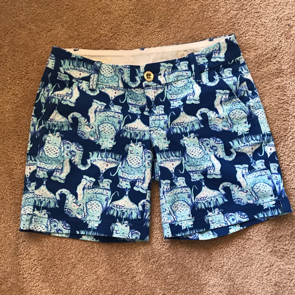 Lilly Pulitzer Elephant Jayne Shorts